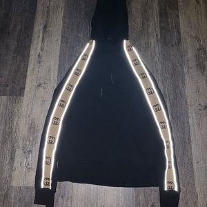 Mens Reflective Gucci Hoodie (Medium But Runs Smaller) Barely Worn